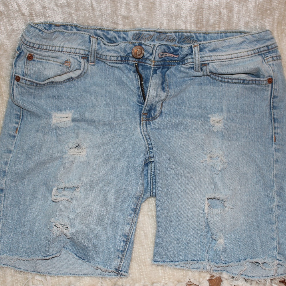 Polo Blue Jean Shorts